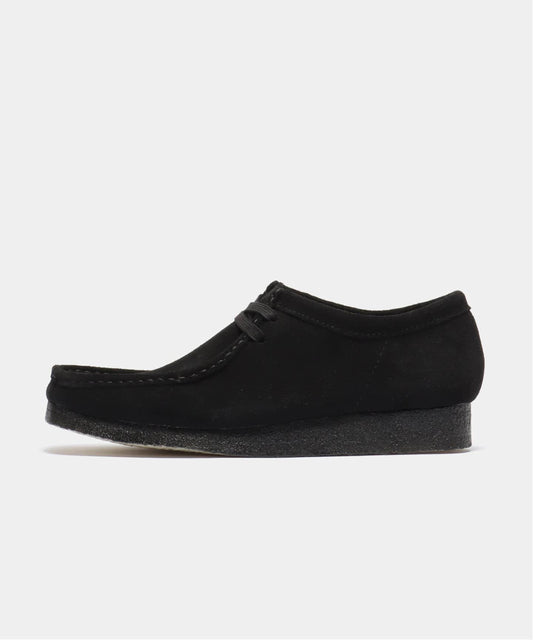 Clarks Wallabee Black Suede 26155519