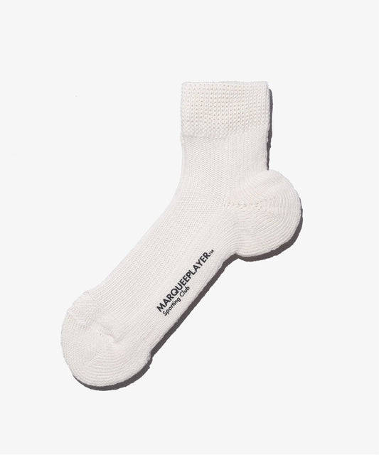 MARQUEE PLAYER HYBRID RIB SOCKS SS IVORY WHITE 9026