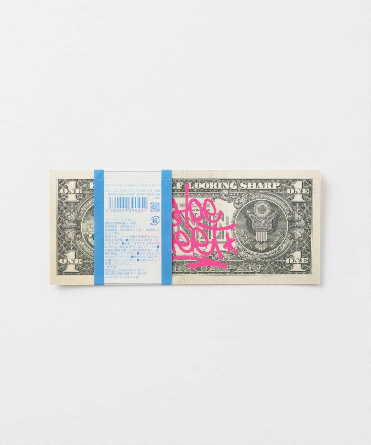 MARQUEE PLAYER SHOE SHEET "one dollar" 9025