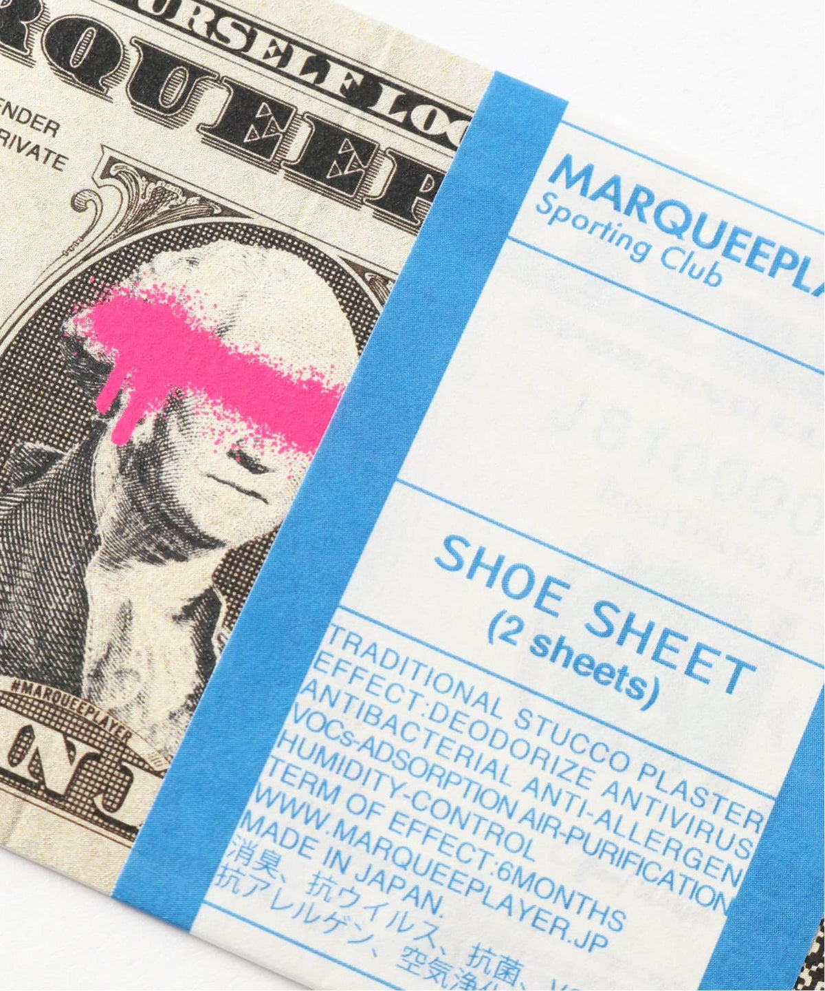 MARQUEE PLAYER SHOE SHEET "one dollar" 9025
