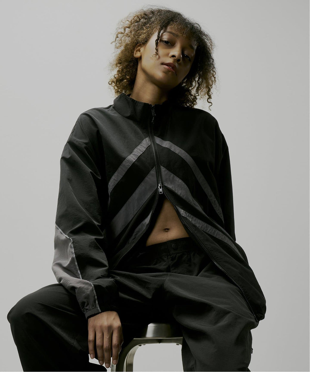 “Herringbone“ Nylon Fitness Jacket