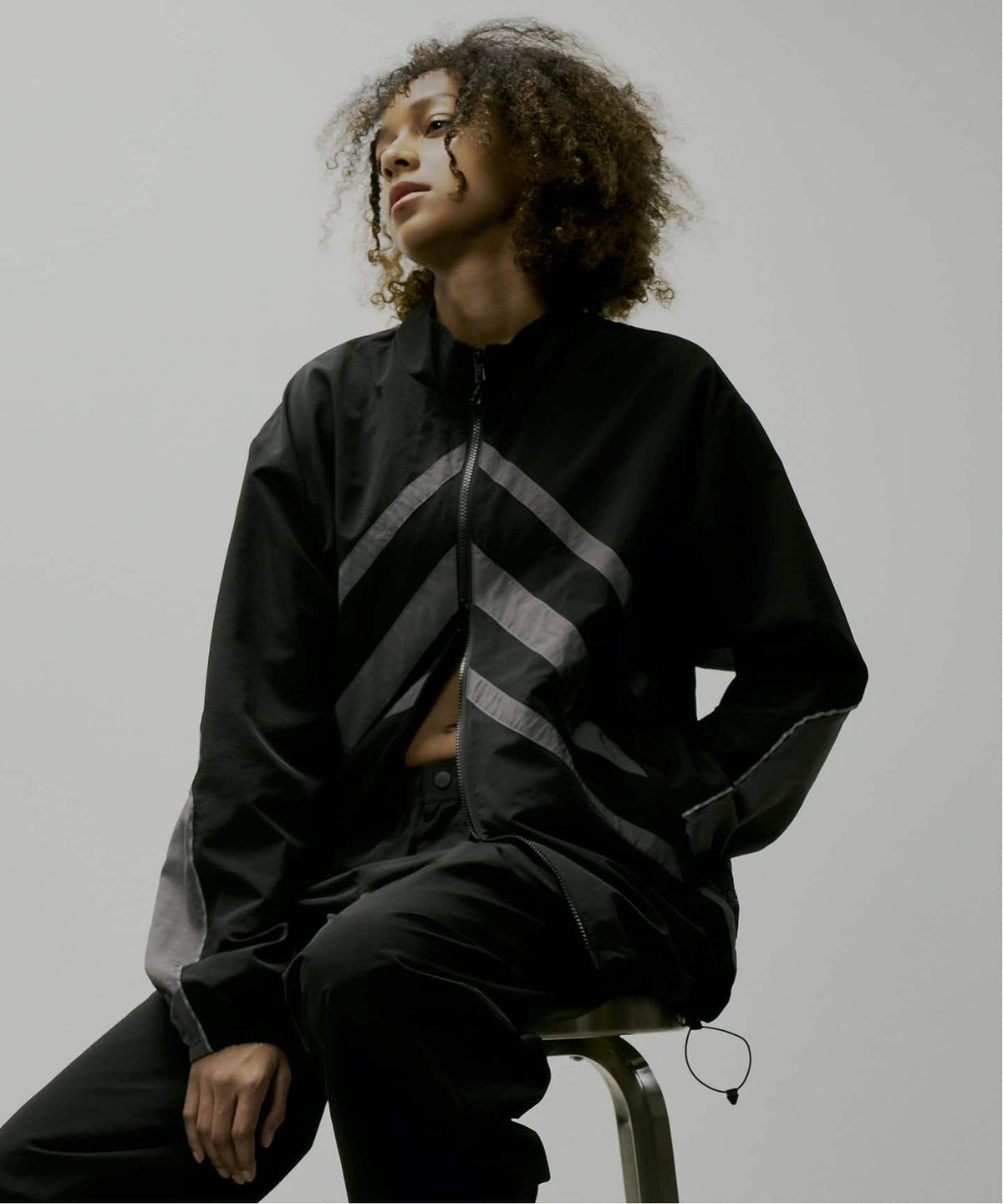 “Herringbone“ Nylon Fitness Jacket