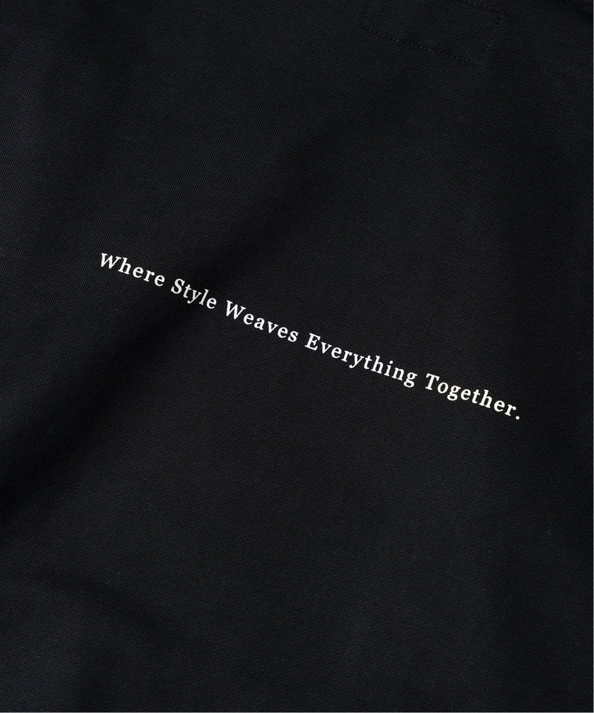 “Herringbone“ Logo Sweat Hoodie