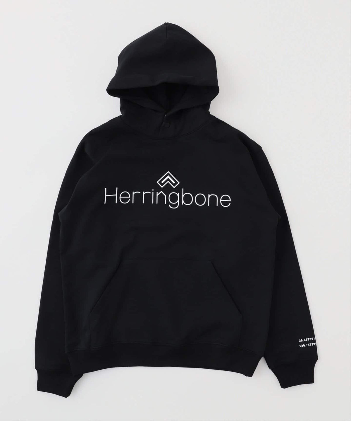 “Herringbone“ Logo Sweat Hoodie