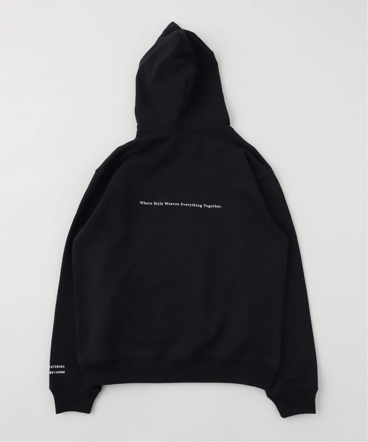 “Herringbone“ Logo Sweat Hoodie