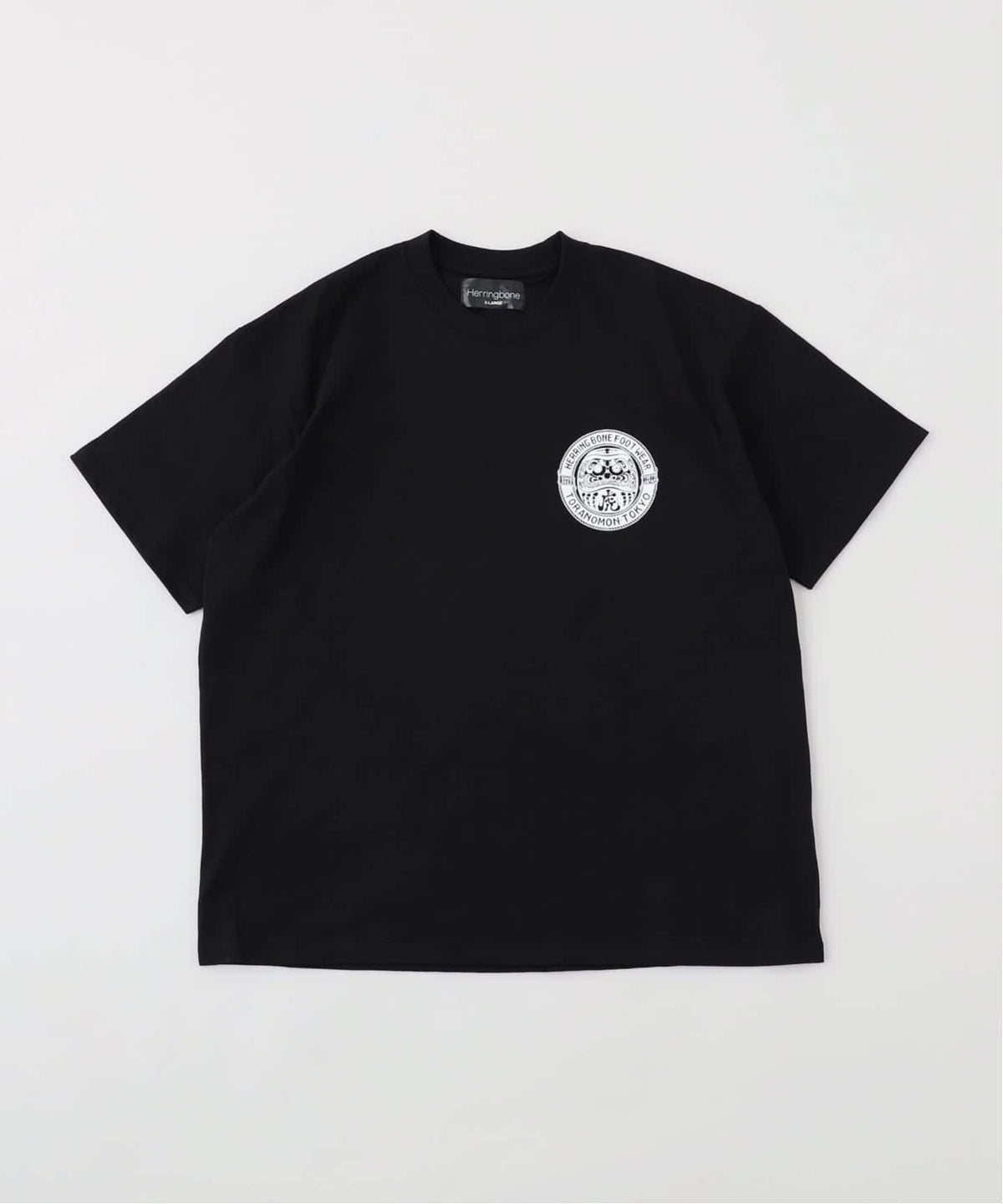 “Herringbone“ Daruma Print Tee