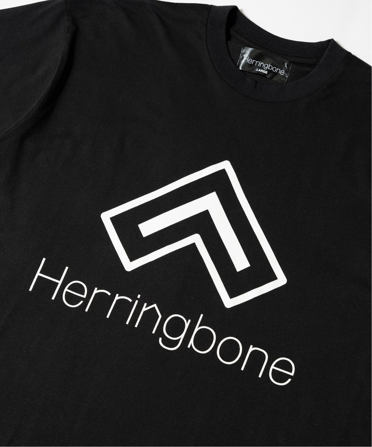 “Herringbone“ Logo print Tee