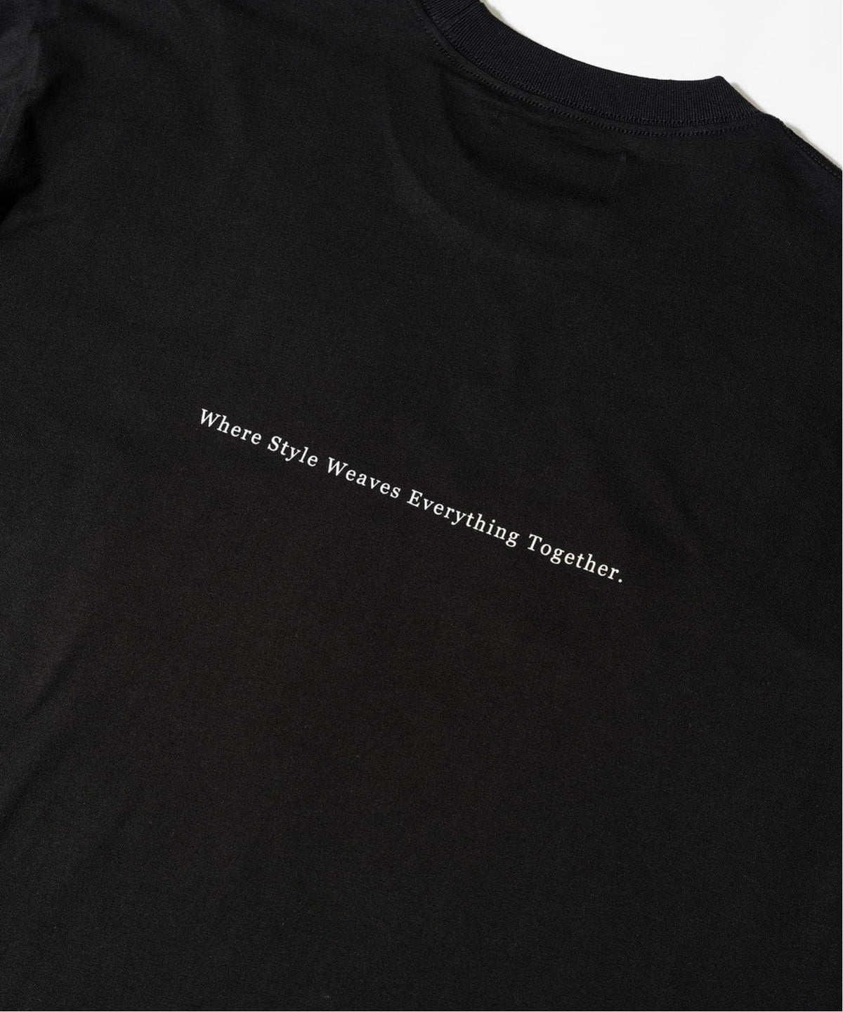“Herringbone“ Logo print Tee