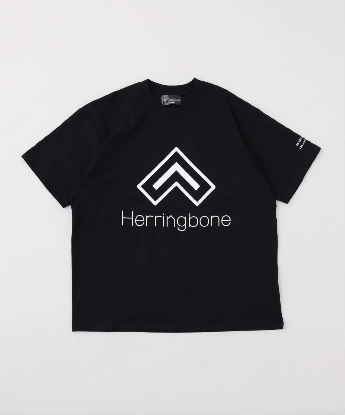 “Herringbone“ Logo print Tee