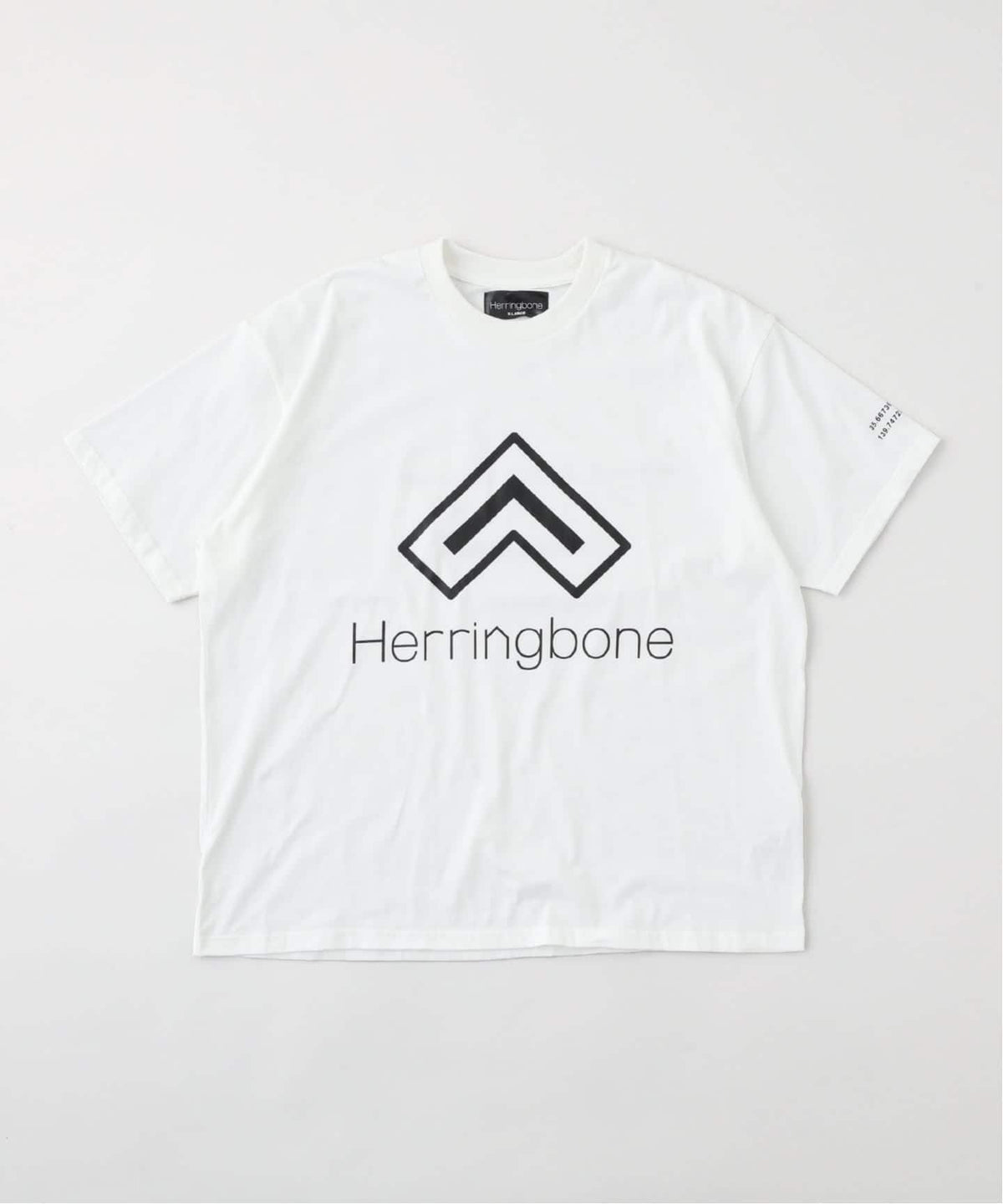 “Herringbone“ Logo print Tee