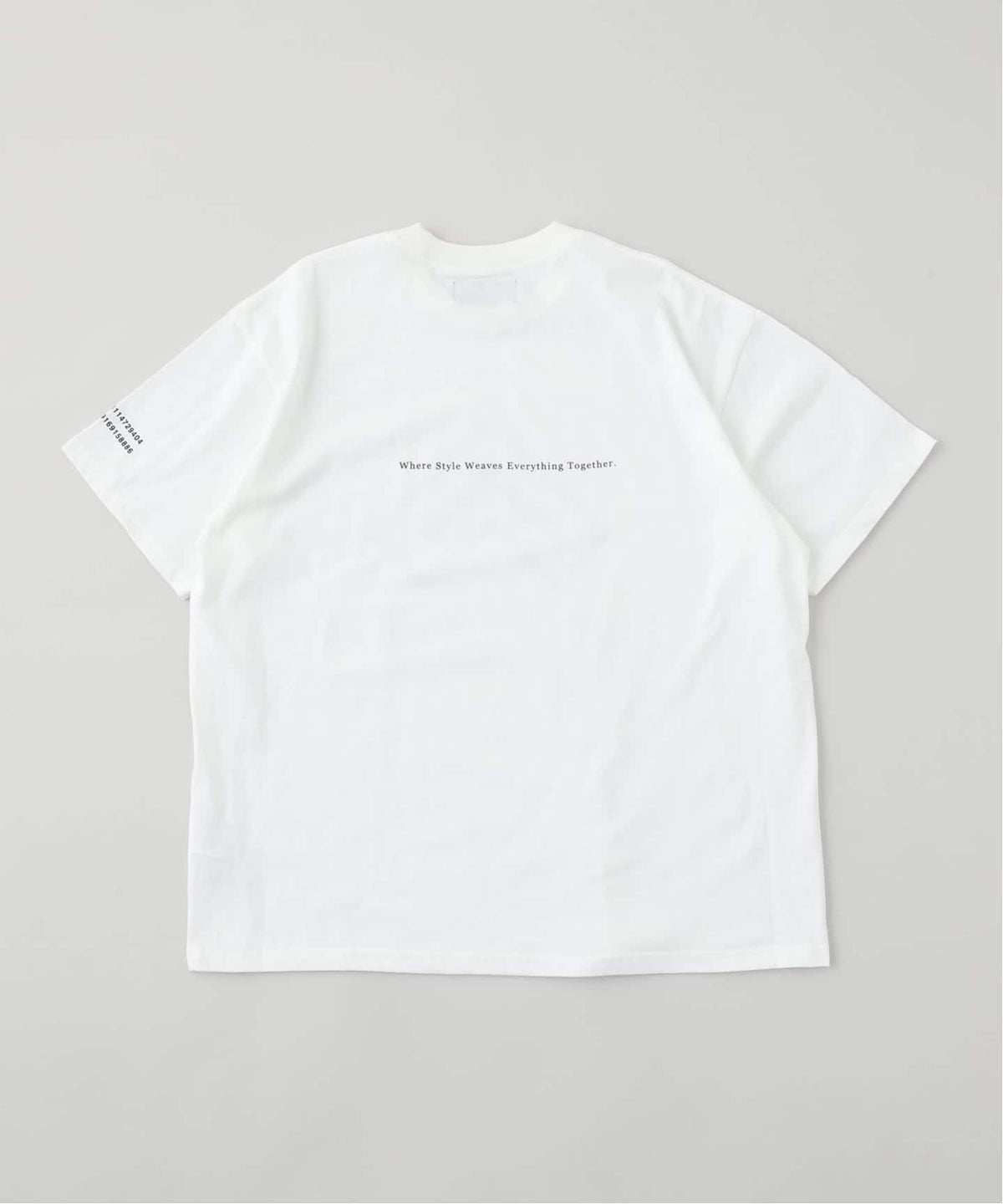 “Herringbone“ Logo print Tee