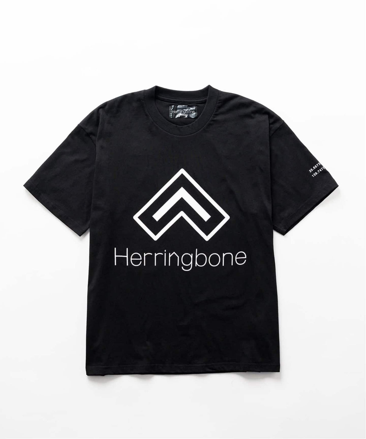“Herringbone“ Logo print Tee