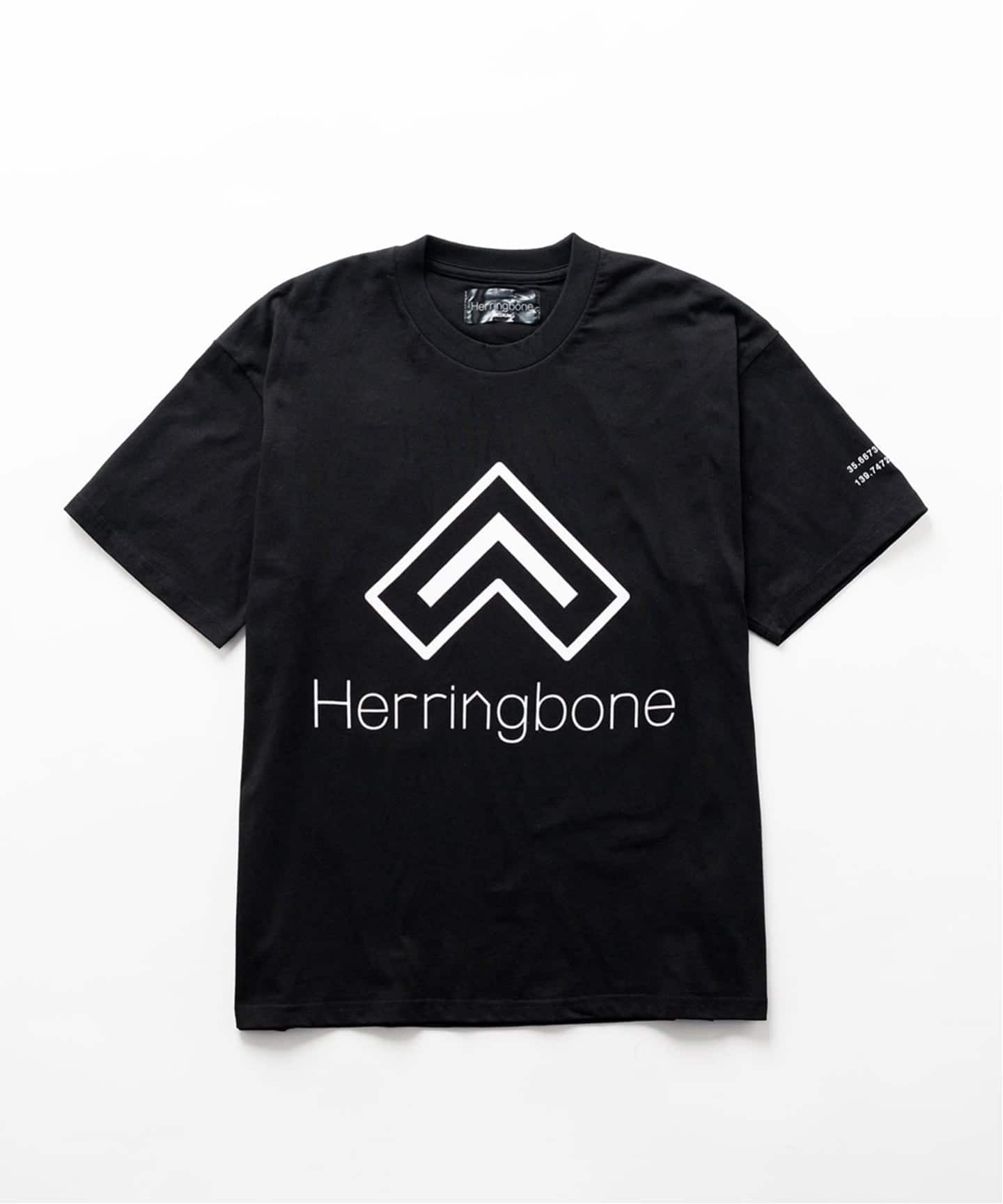 “Herringbone“ Logo print Tee