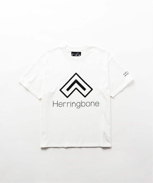 “Herringbone“ Logo print Tee