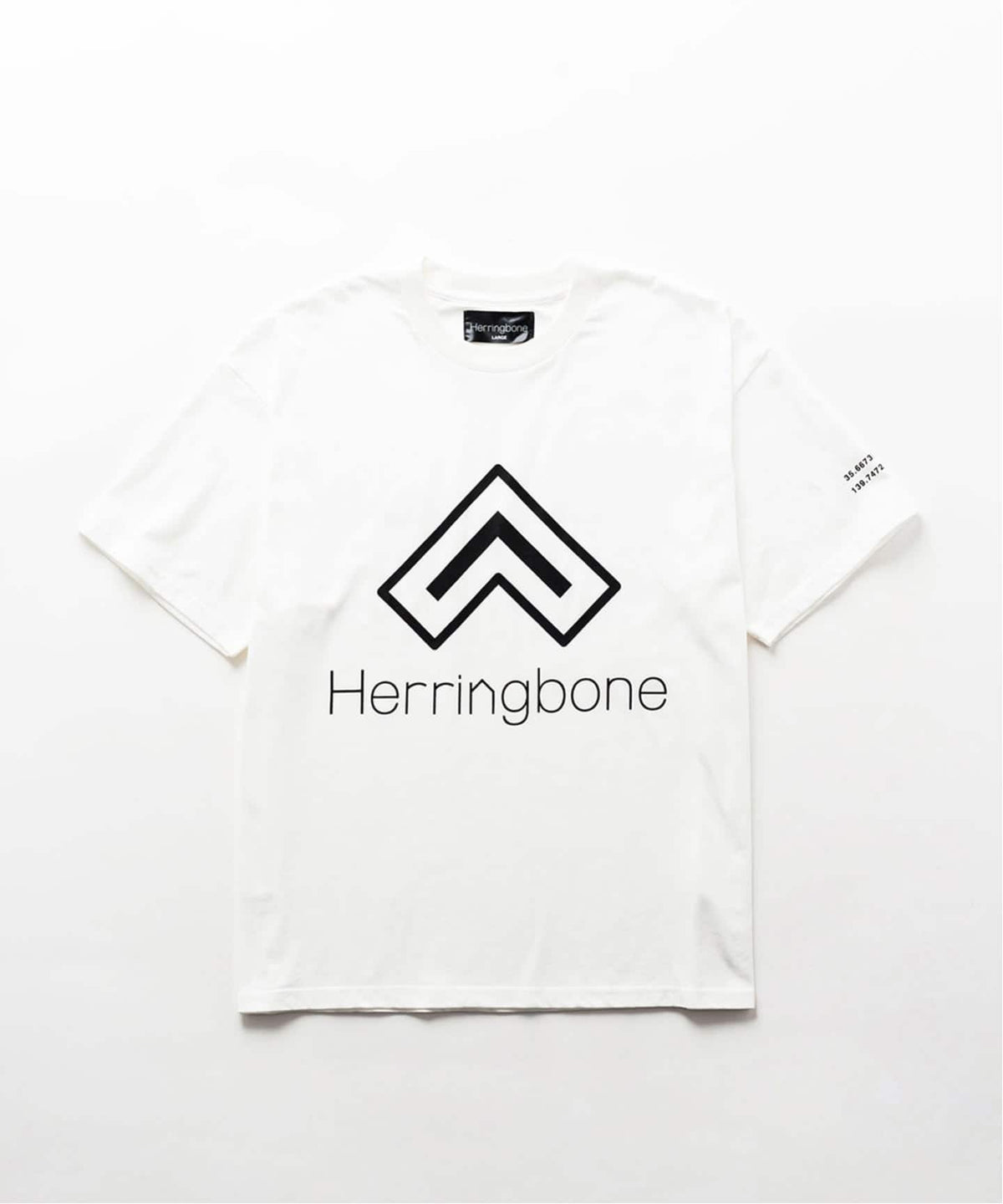“Herringbone“ Logo print Tee