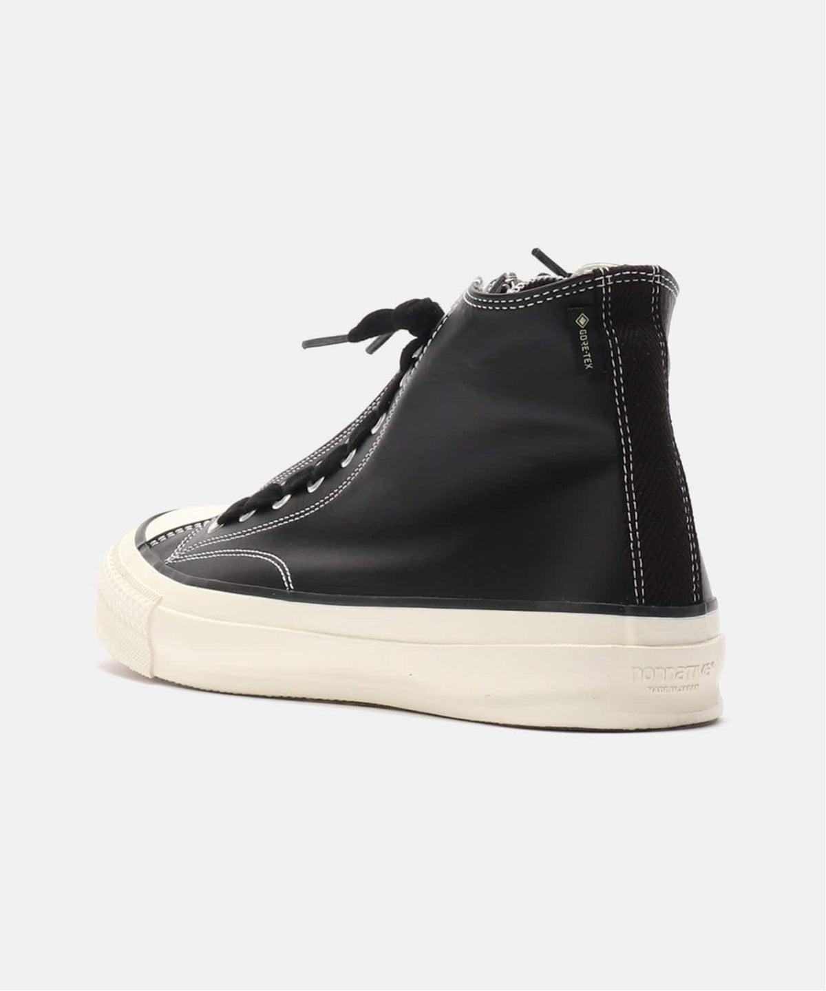 nonnative DWELLER TRAINER HI COW LEATHER WITH GORE-TEX by SPINGLE NN-F4602