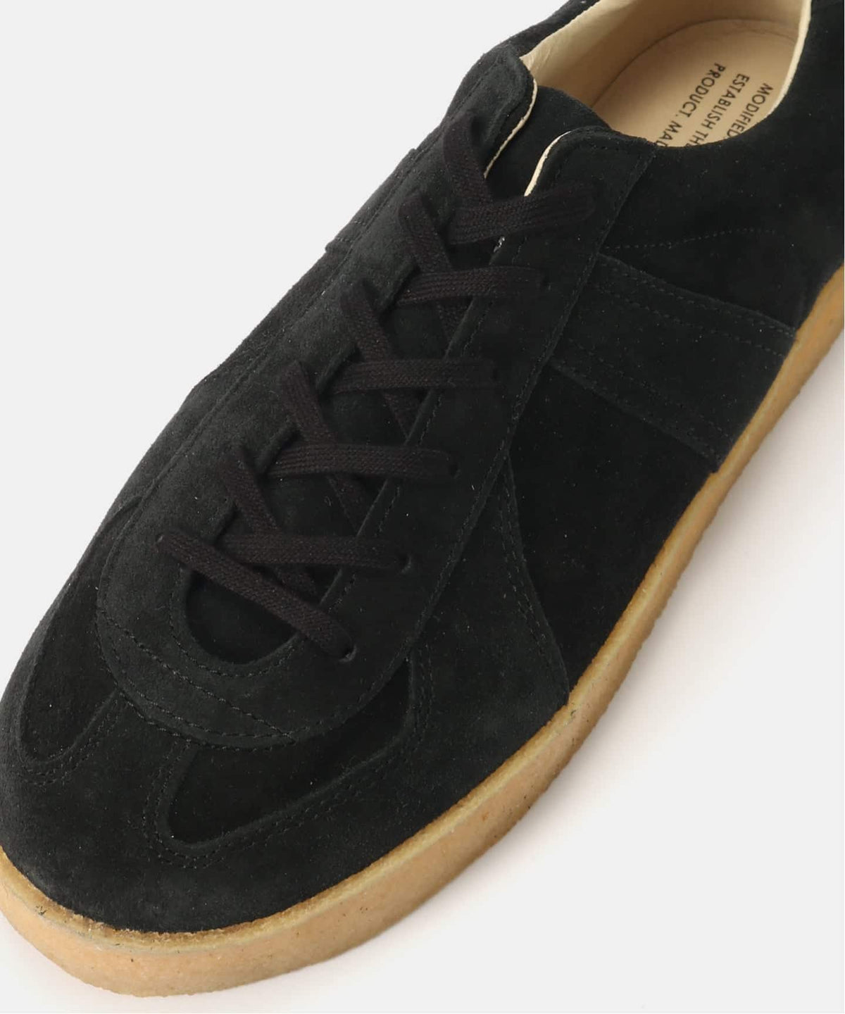 hobo GERMAN TRAINER COW SUEDE by REPRODUCTION OF FOUND
