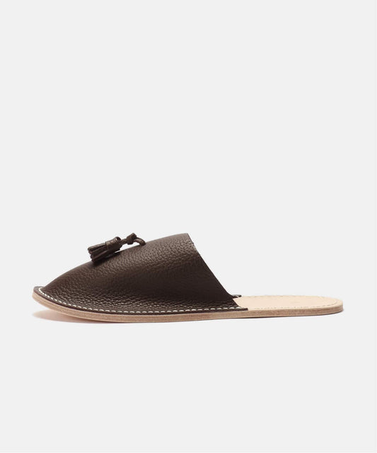 Hender Scheme leather slipper MJ-RC-LES