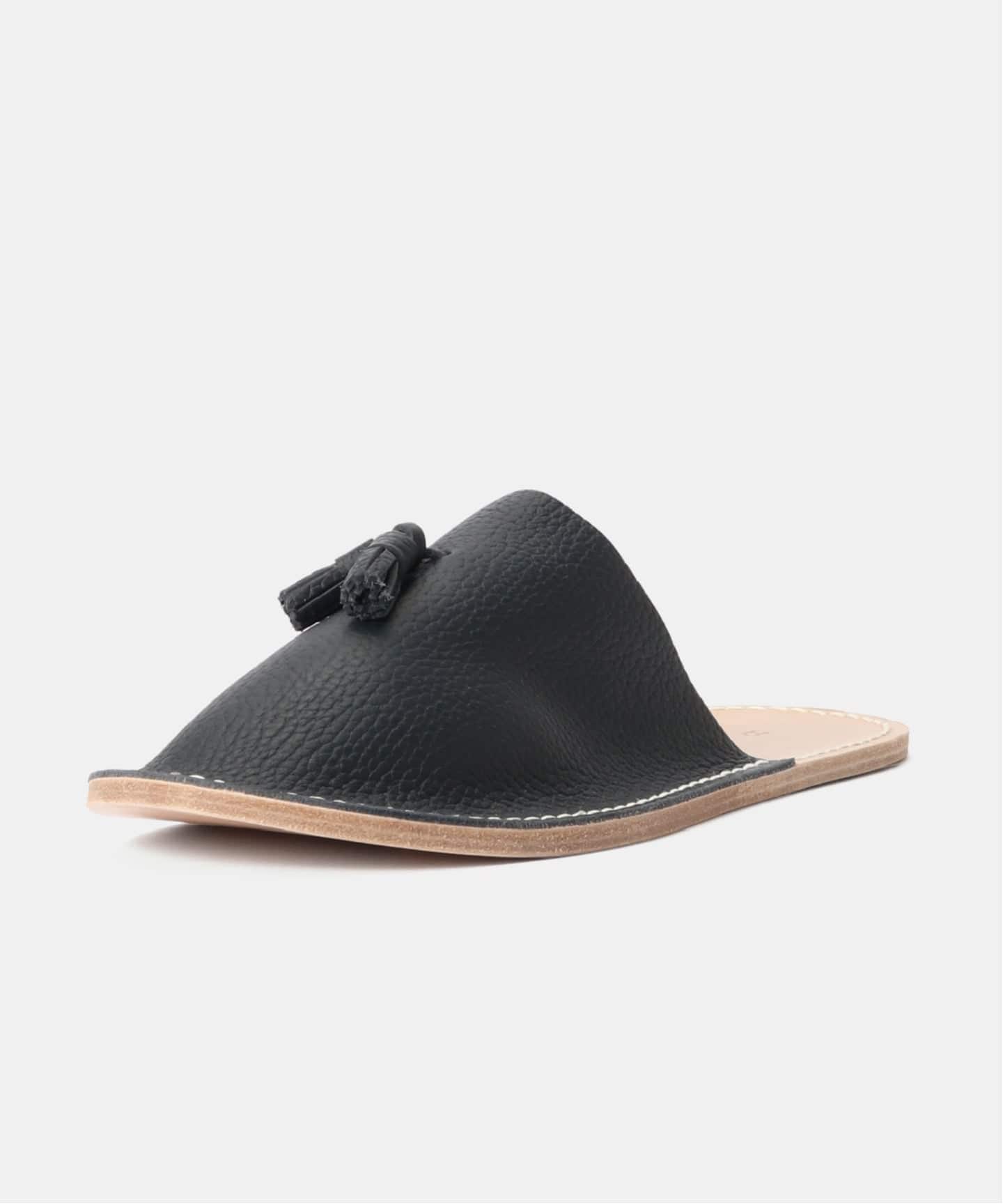 Hender Scheme leather slipper MJ-RC-LES