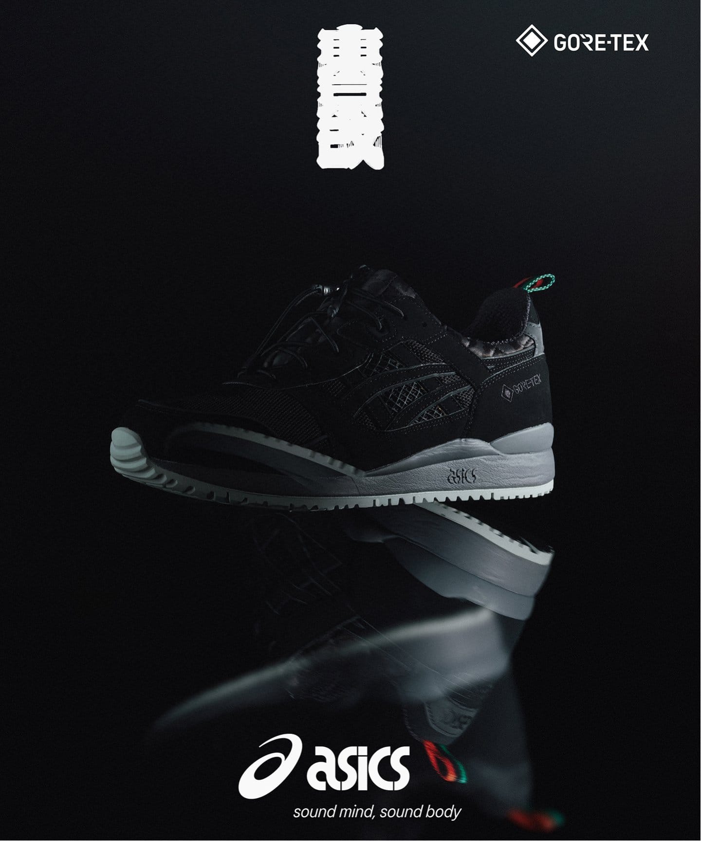 ASICS GEL-LYTE 3 OG GTX “GORE-TEX” “黒豹” 1203A580.001
