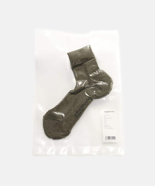 MARQUEE PLAYER HYBRID RIB SOCKS SS (OLIVE) 9049