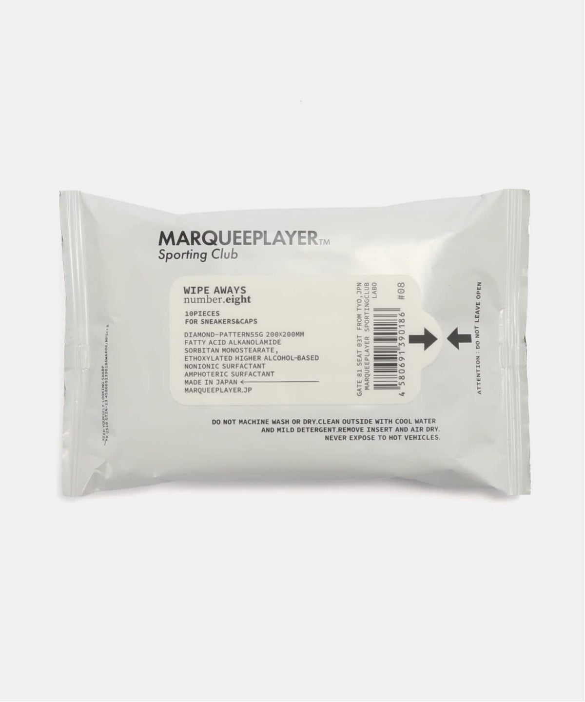 MARQUEE PLAYER WIPE AWAYS #08 For SNEAKERS&CAPS