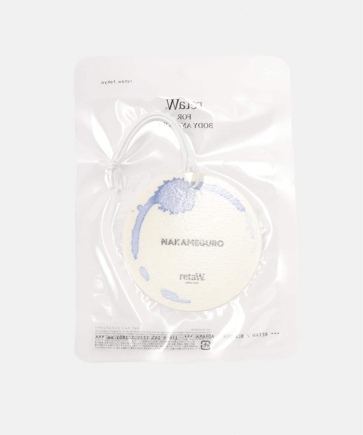 retaW × nonnative CAR TAG NAKAMEGURO