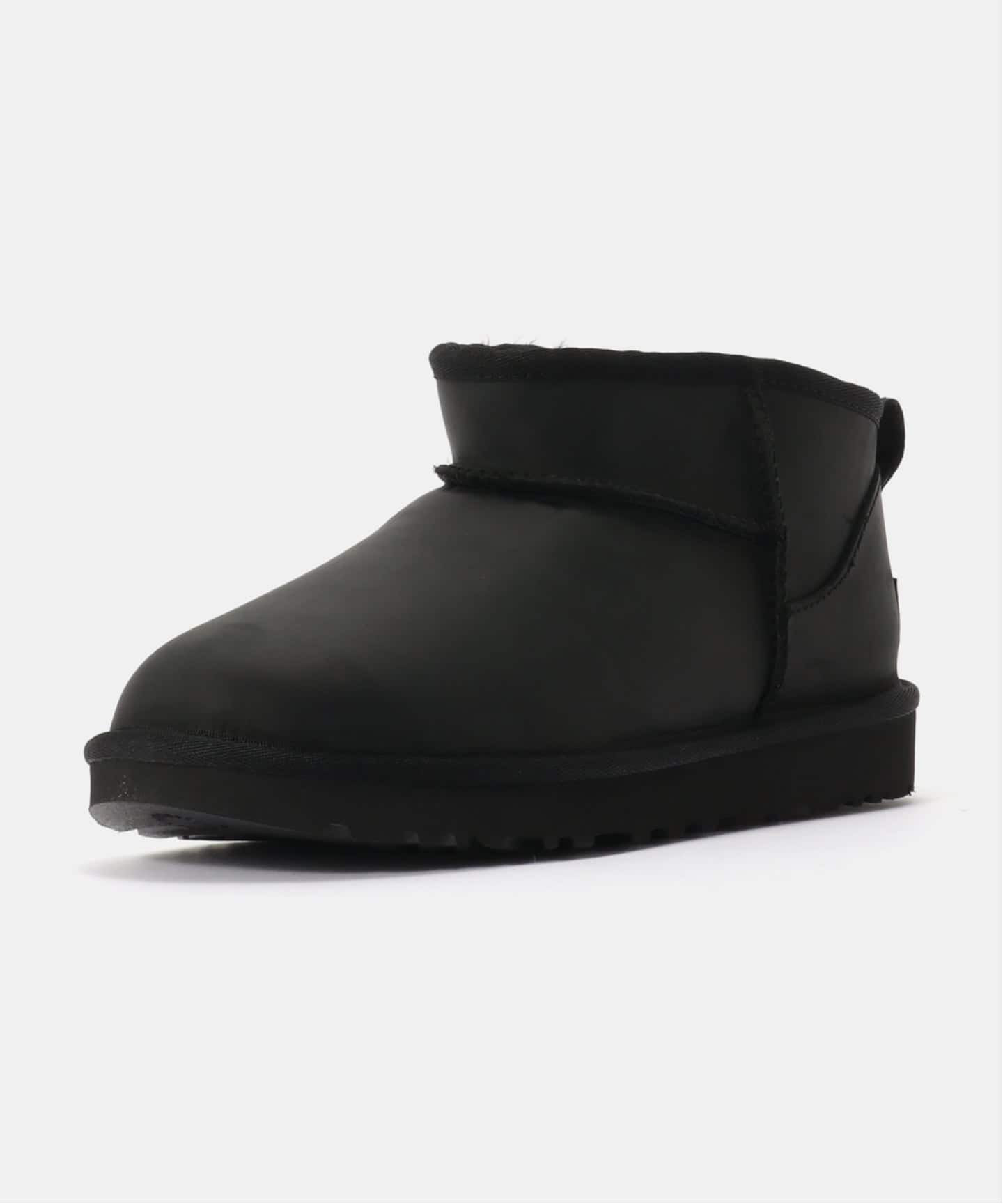 UGG W Classic Ultra Mini LTHR 1174210-BLAK
