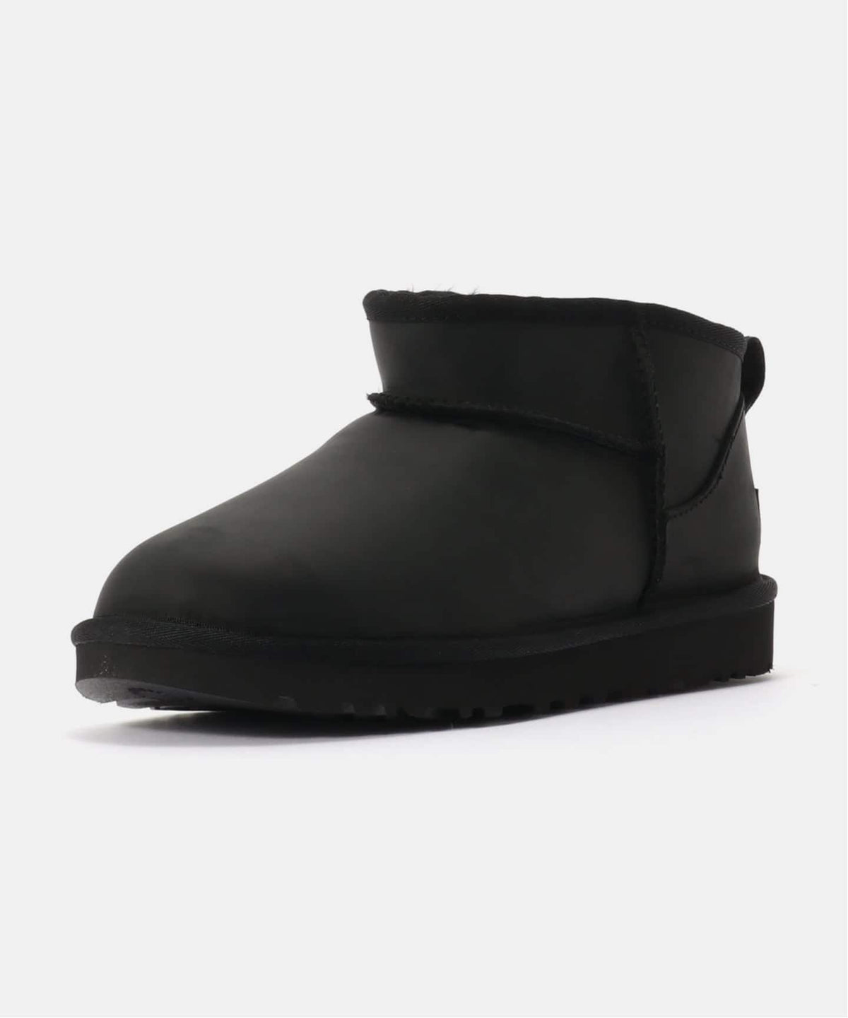 UGG W Classic Ultra Mini LTHR 1174210-BLAK