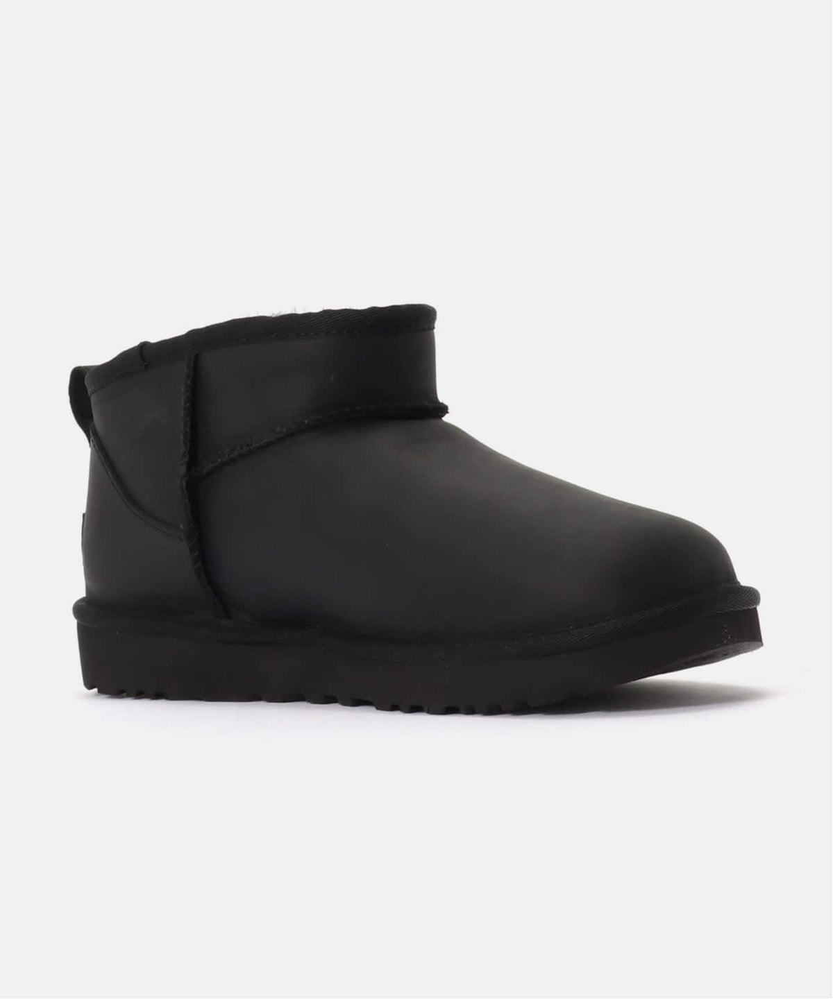 UGG W Classic Ultra Mini LTHR 1174210-BLAK