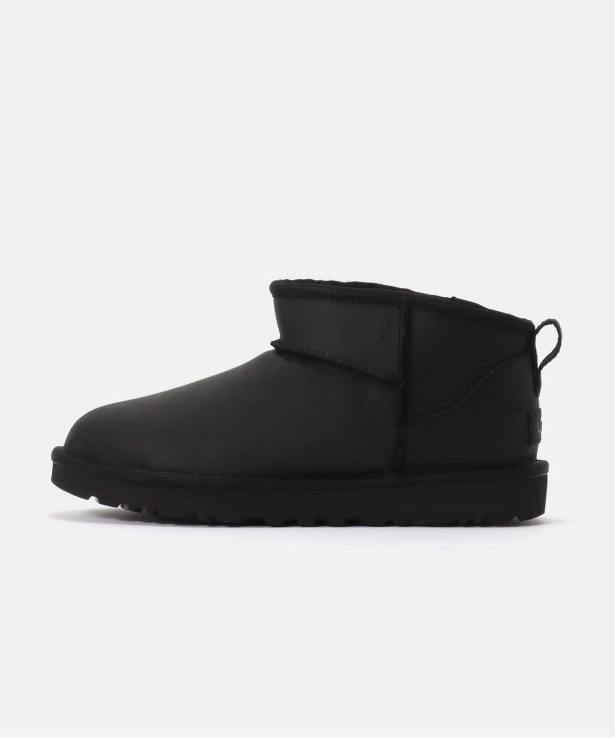 UGG W Classic Ultra Mini LTHR 1174210-BLAK