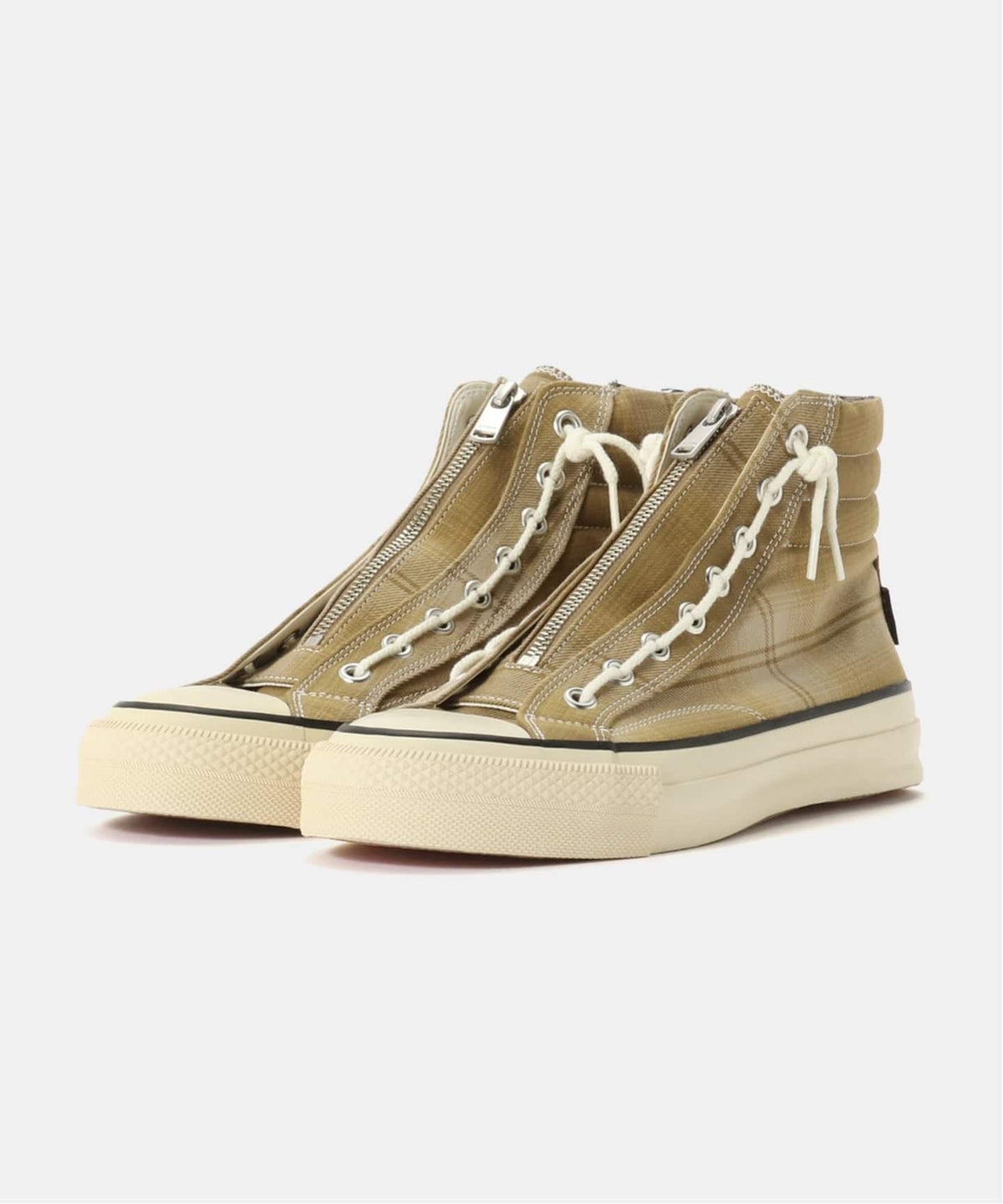 nonnative × SPINGLE DWELLER TRAINER 2 HI COTTON CANVAS OVERDYED WITH GORE-TEX