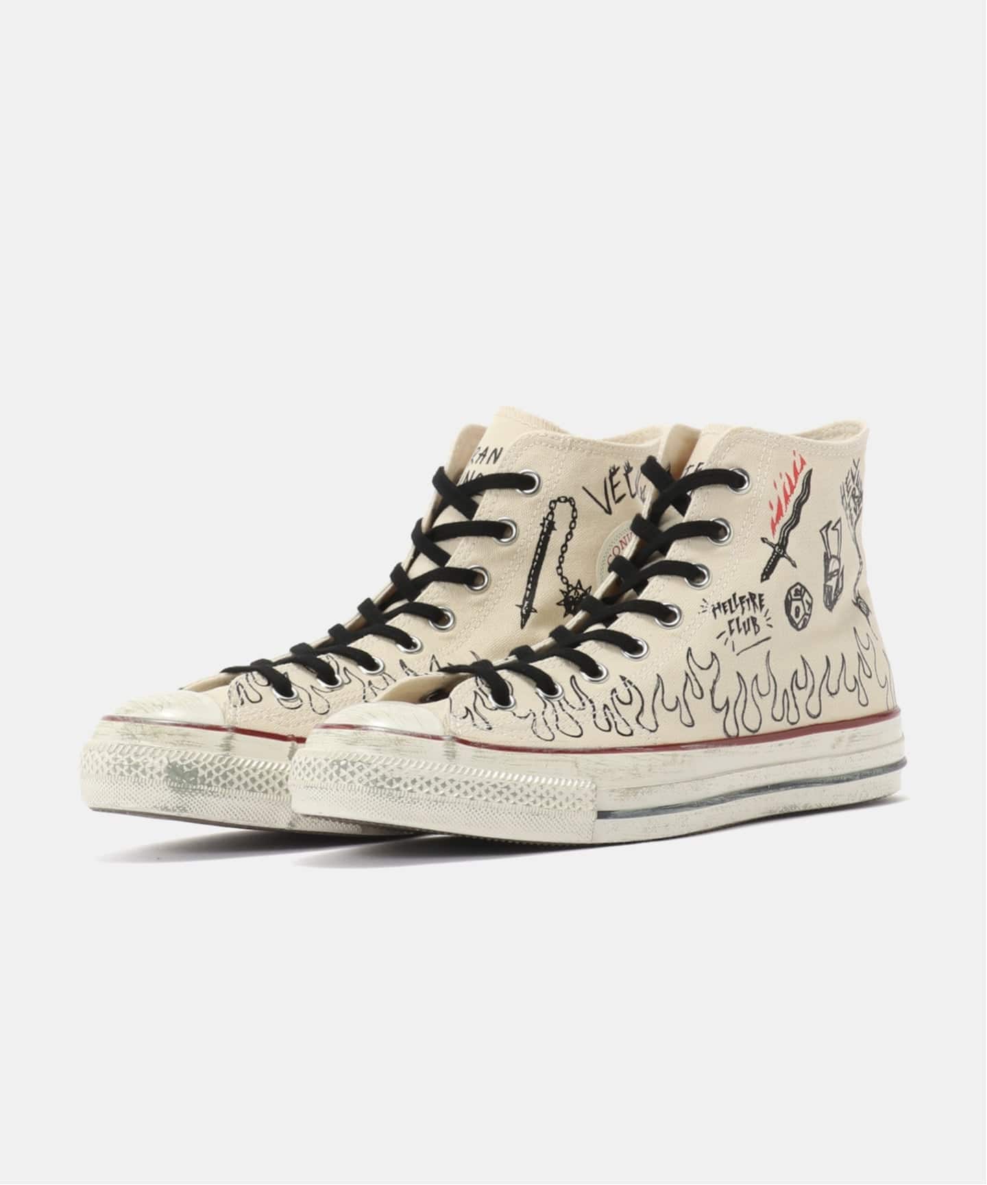 CONVERSE ALL STAR AGED 87 HC HI / STRANGER THINGS 5 31317091