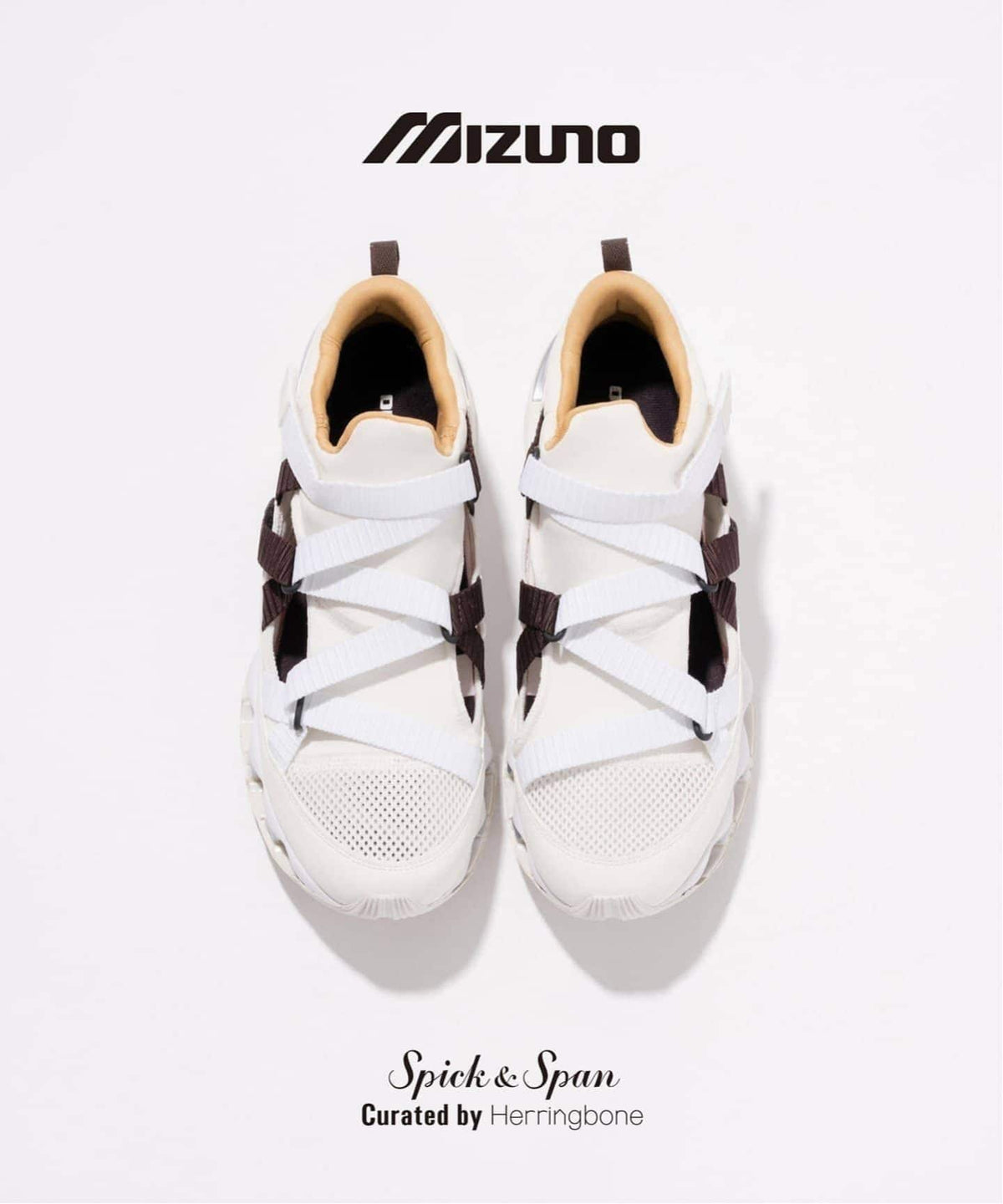 MIZUNO WAVE PROPHECY STRAP 別注 Curated by Herringbone D1GA2520-01