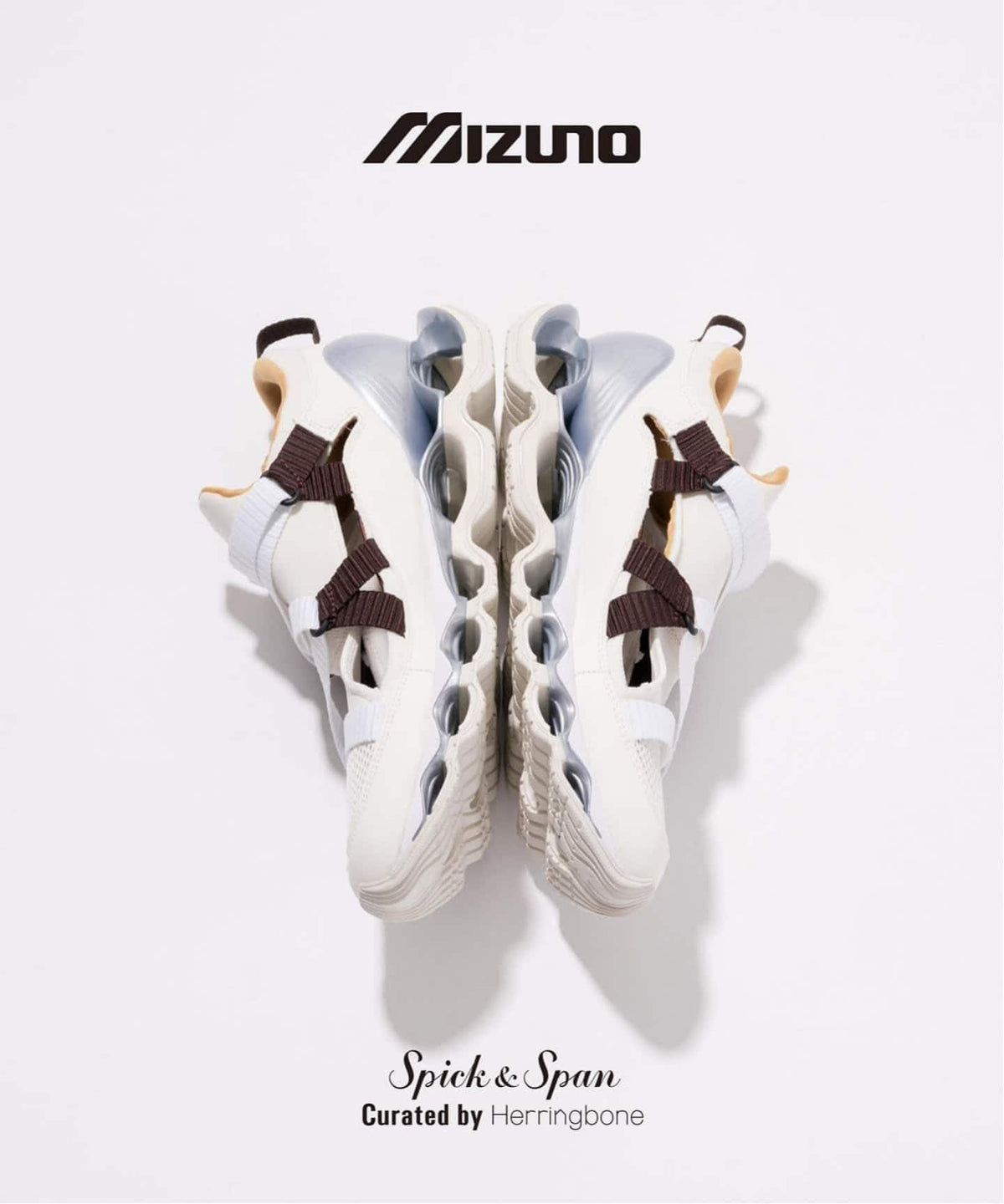 MIZUNO WAVE PROPHECY STRAP 別注 Curated by Herringbone D1GA2520-01