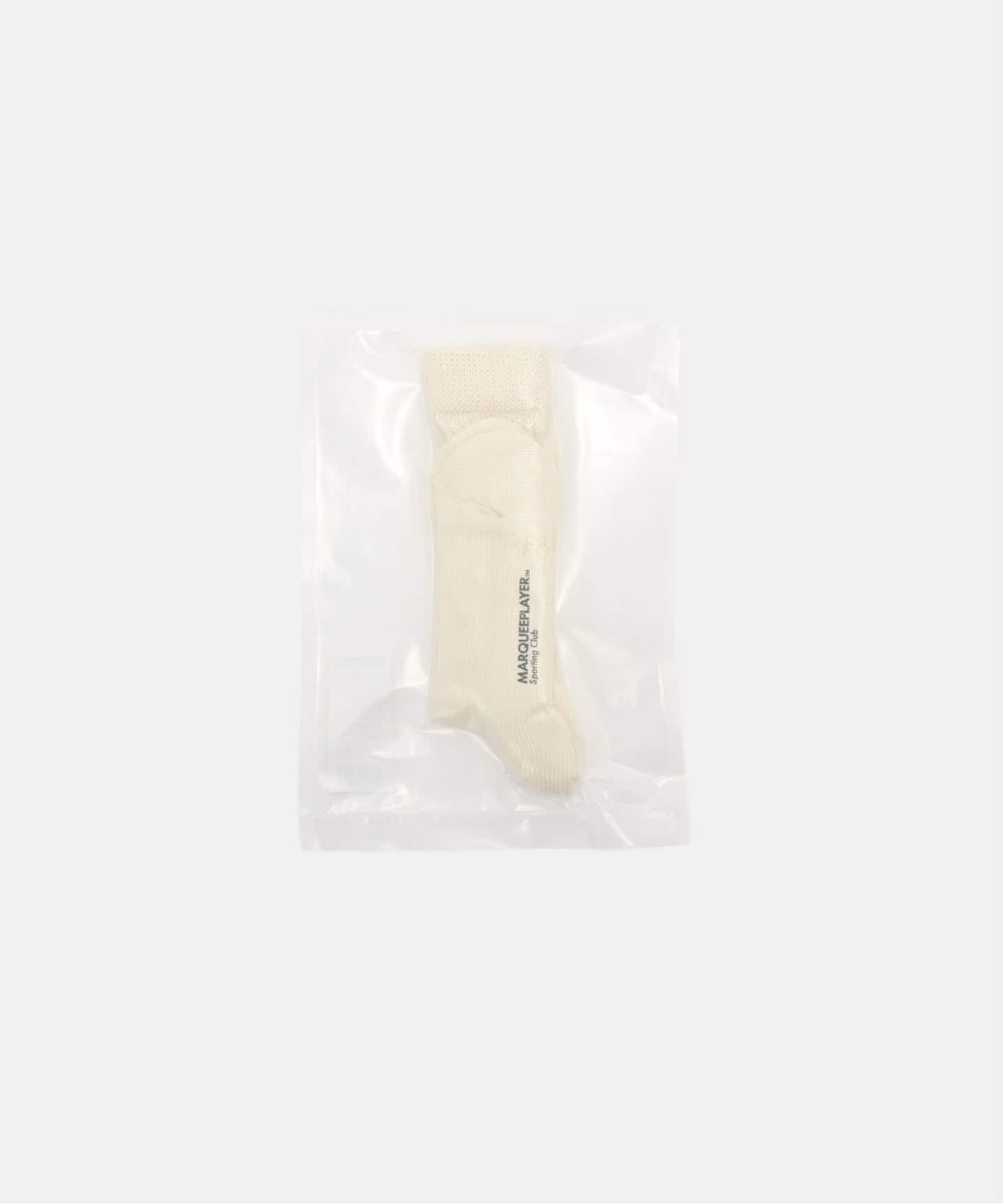 MARQUEE PLAYER HYBRID RIB SOCKS (IVORY WHITE) 9023