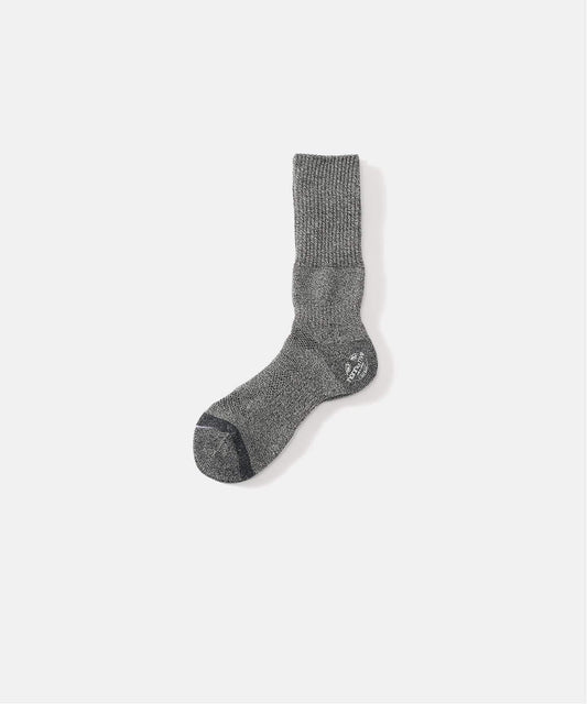 nonnative DWELLER SOCKS HI C/P/P WOVEN (CHARCOAL)