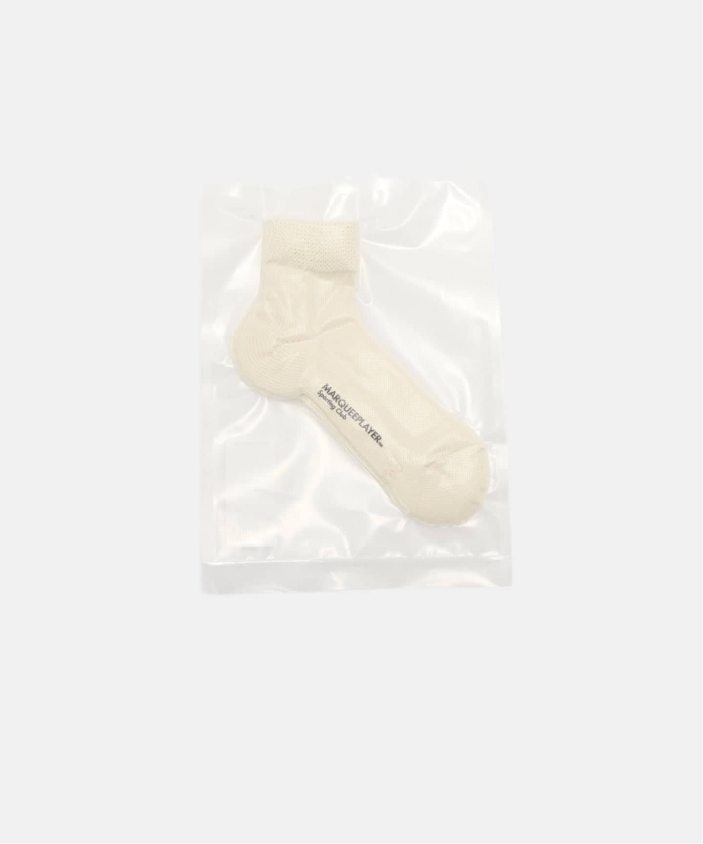 MARQUEE PLAYER HYBRID RIB SOCKS SS (IVORY WHITE) 9026