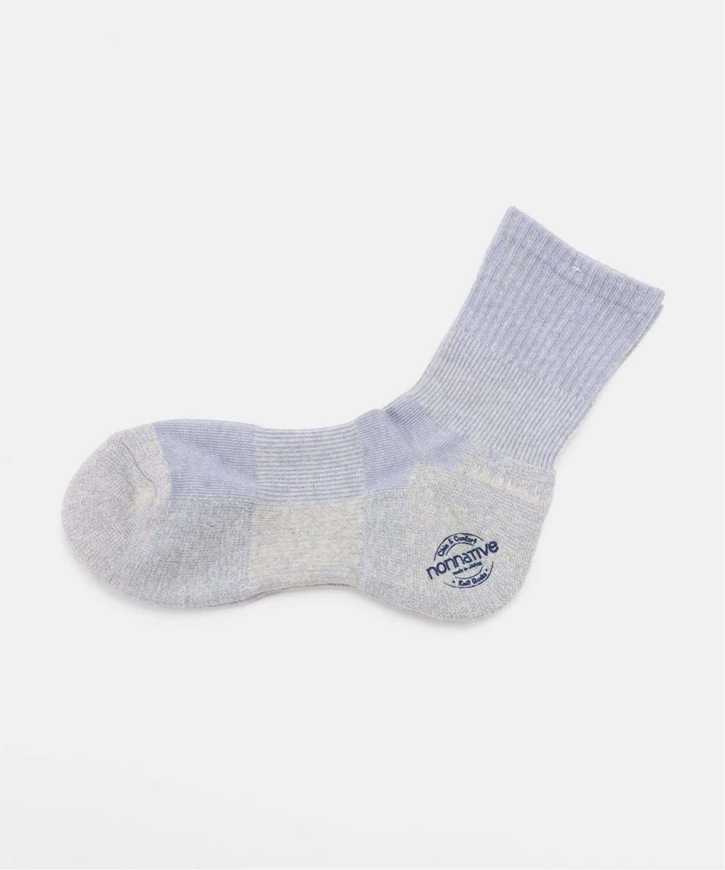 nonnative DWELLER SOCKS MID C/P/P WOVEN (LILAC)
