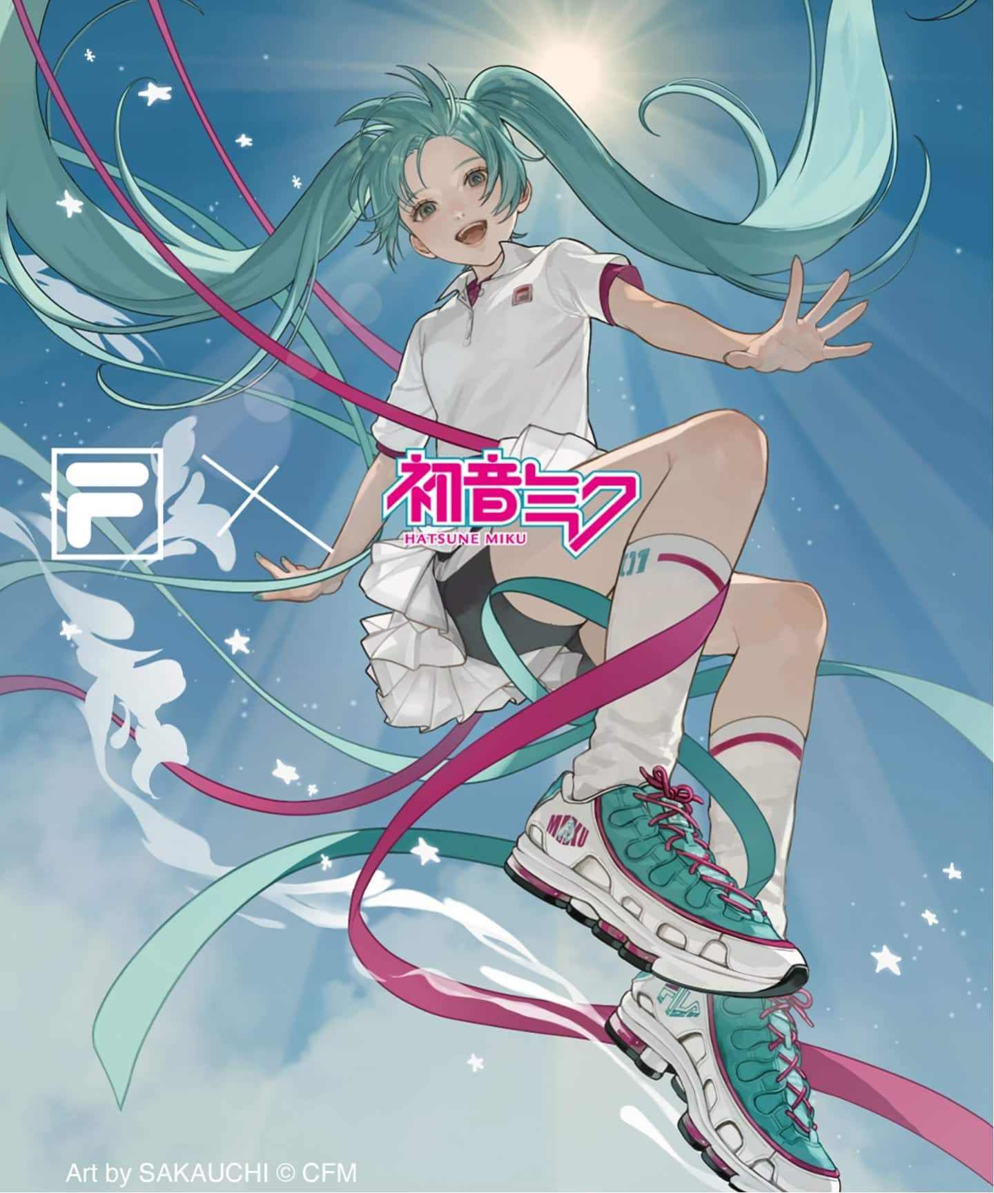 《予約》FILA SILVA TRAINER × MIKU 108470-001